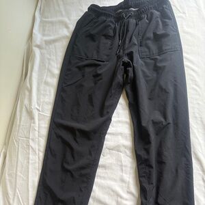 Athleta Girl black joggers size 12